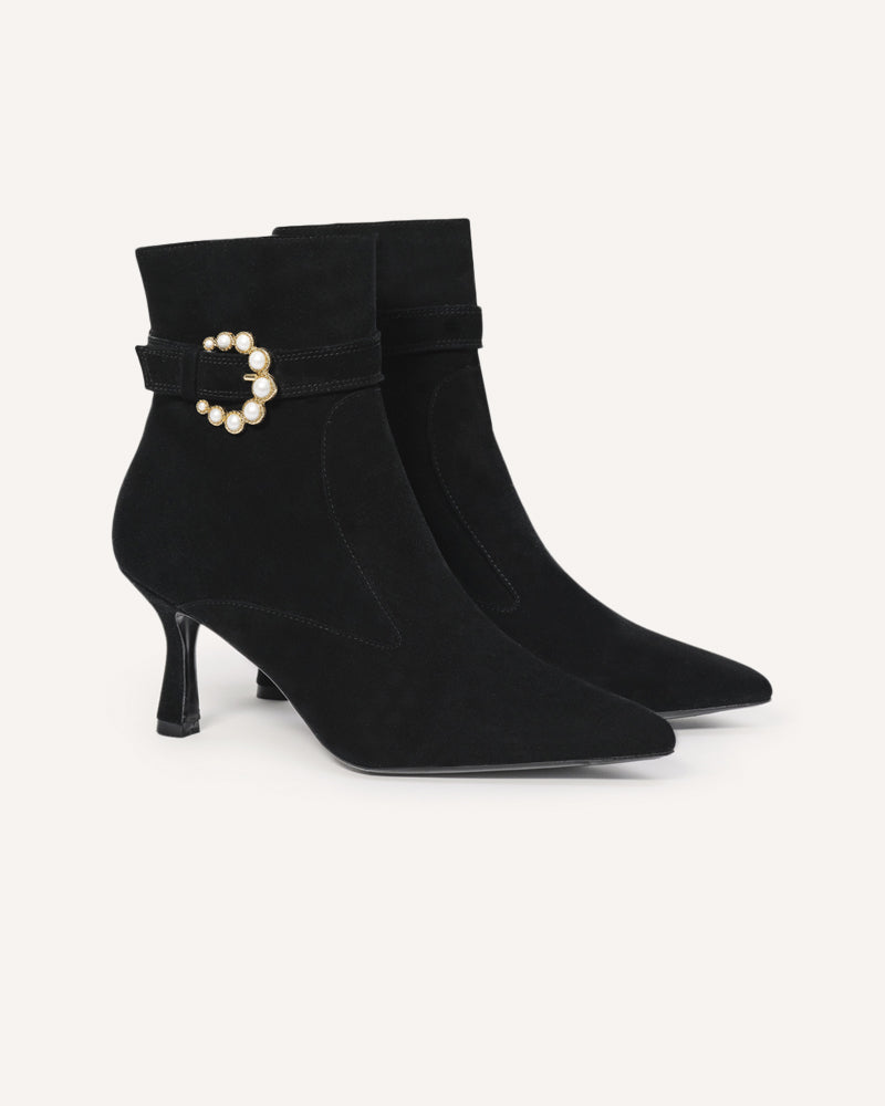 Cora Black Ankle Boot