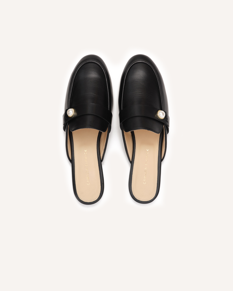 Georgia Black Loafers