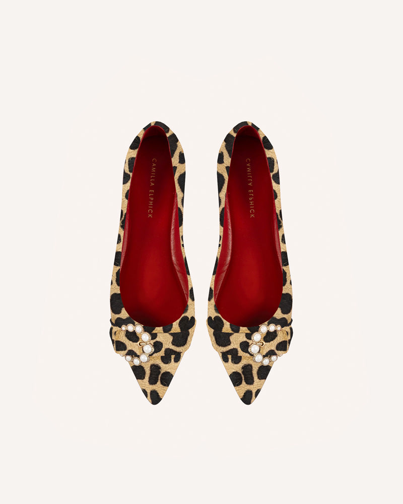 Coming Soon - Ivy Leopard Print Flats