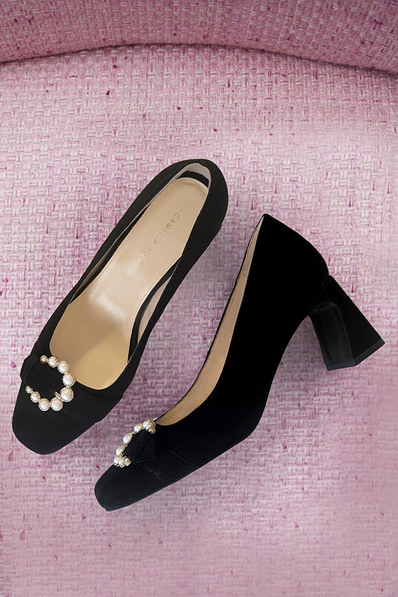 NEW - Pre-Order - Talia Black Pumps