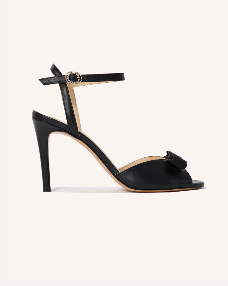 Aubrey Black Sandals