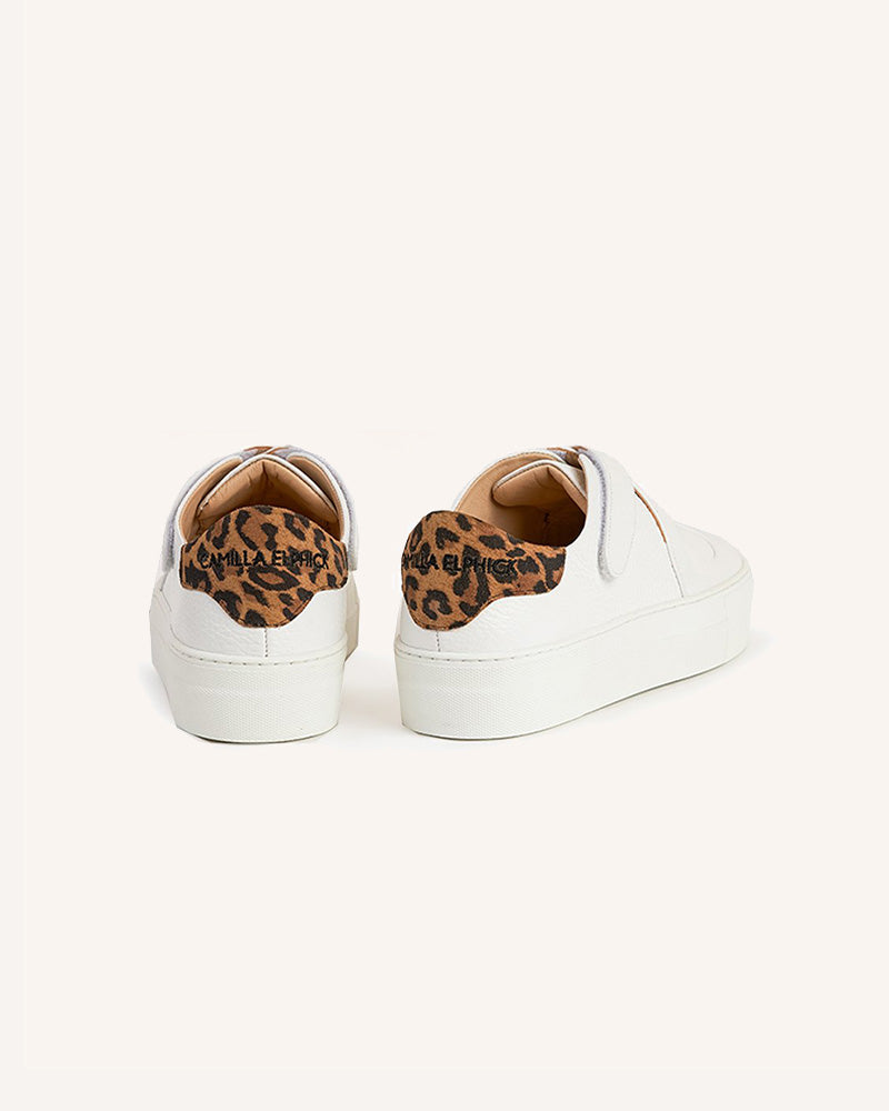 Heart & Sole Leopard Print Sneakers