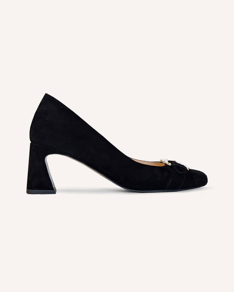 NEW - Pre-Order - Talia Black Pumps